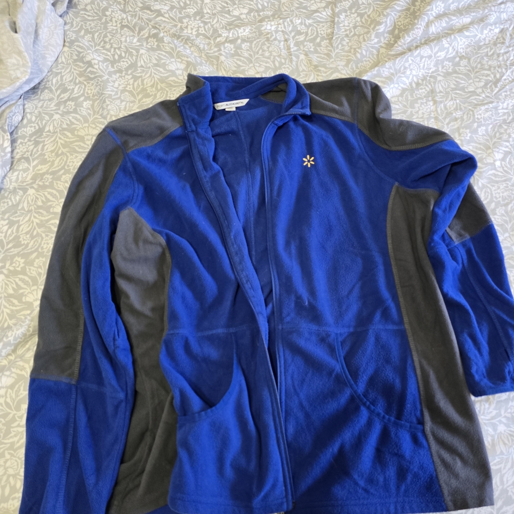 Port Authority Deep Blue Ladies Fleece Jacket